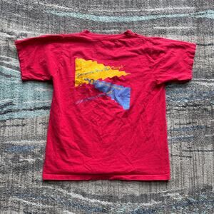 Men's Vintage 80's Michelob Ultra Red UOP Greek Week 1987 Pocket Tee Shirt Sz M